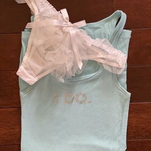 Bridal Tank and Panty Set